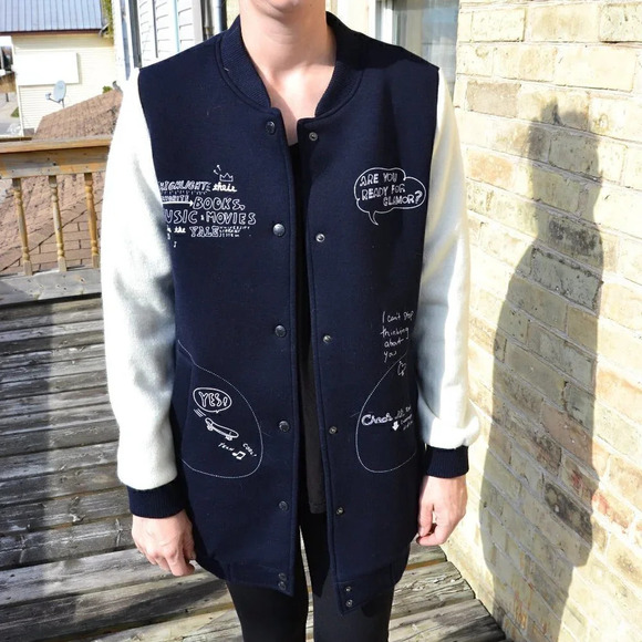 CACHE CACHE Conversation  Varsity Coat - Picture 11 of 14